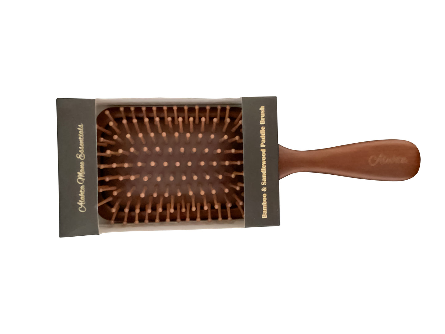 Bamboo and Sandalwood Paddle Brush